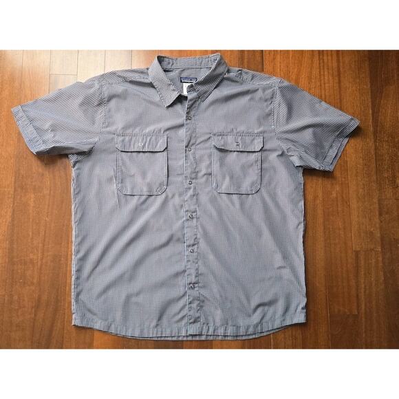 Patagonia Button Up Short Sleeve Shirt Size Xl - Picture 1 of 7